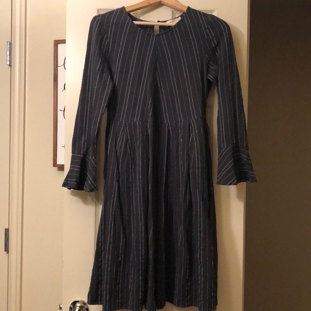Hunter Green pinstripe dress